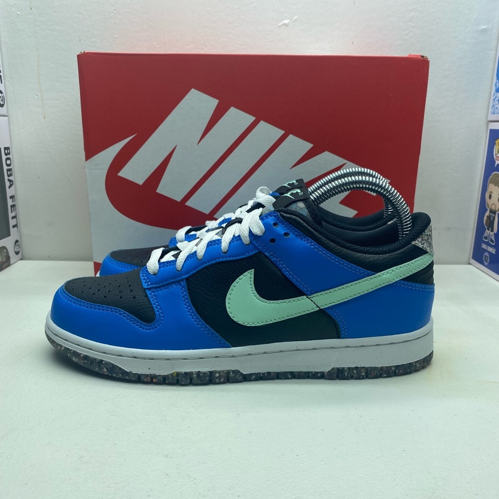 Nike dunk low “crater blue black”